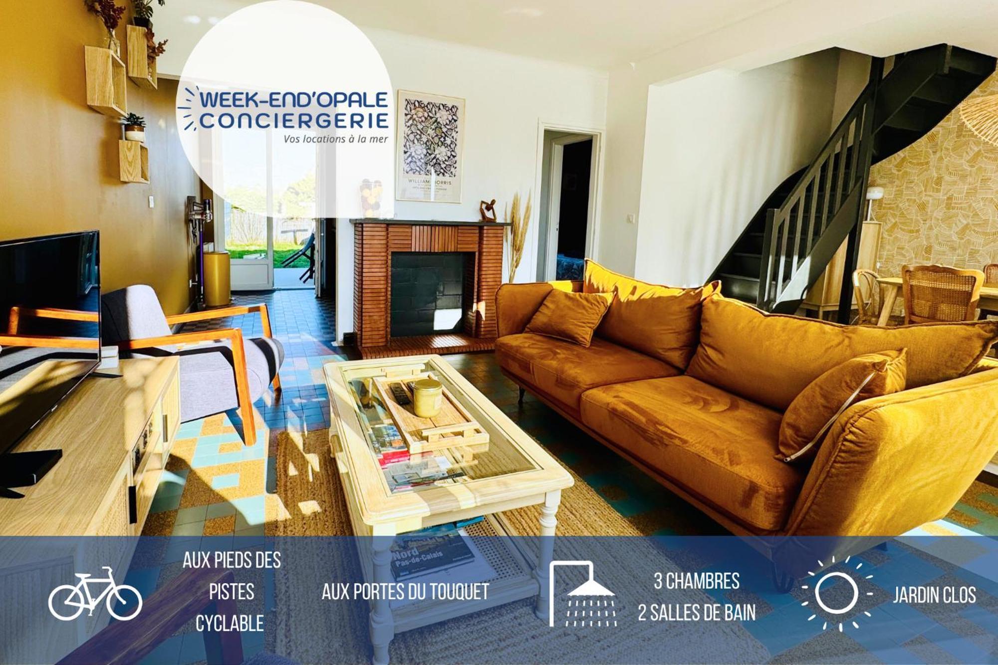 Jolie Maison A 2 Pas De La Foret Du Touquet Кюк Экстерьер фото